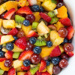 Ensalada de frutas, una verdadera fuente de energía