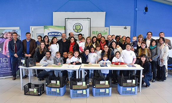 Grupo Disco y ATMA lanzaron campaña para el Centro Educativo Los Tréboles