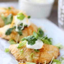 Empanadas de queso y curry